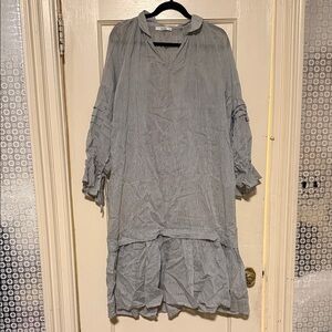 Gray Midi Dress
